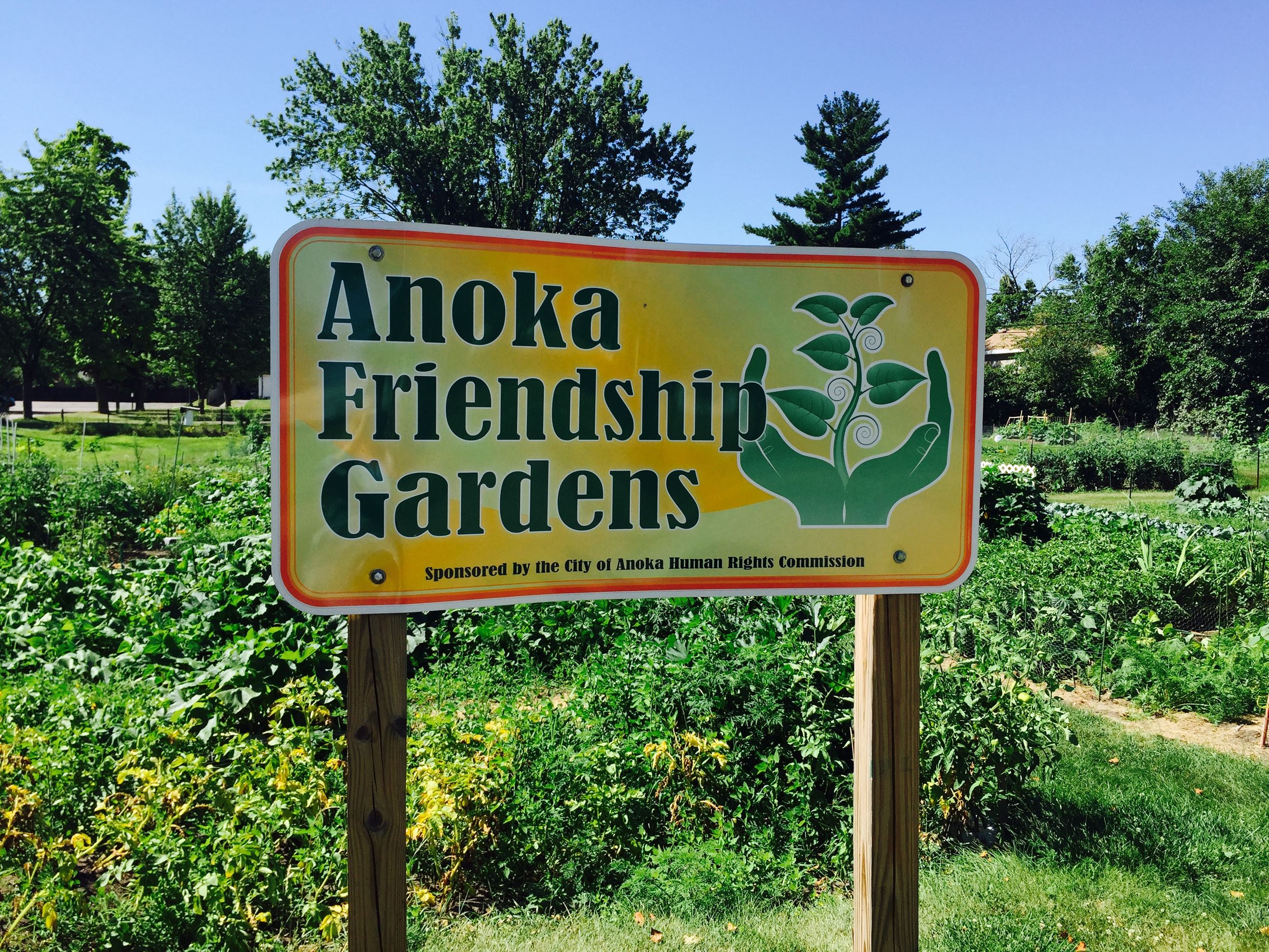 Friendship Garden Sign
