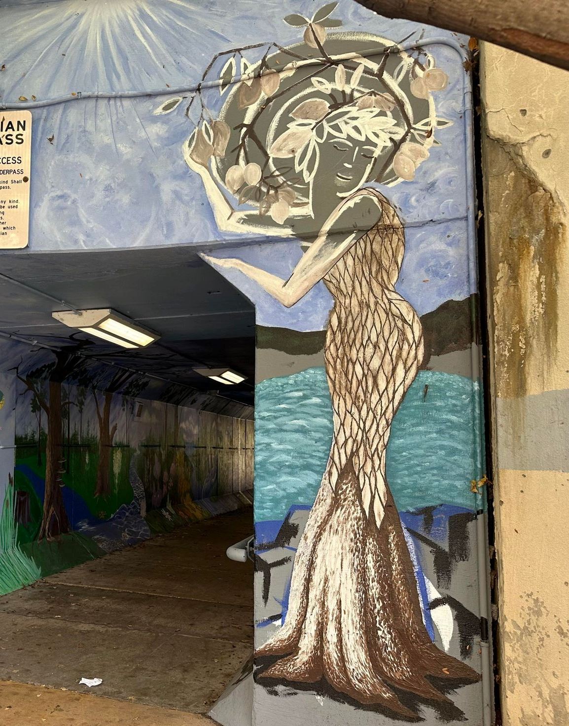 Tunnel Mural Photo 2