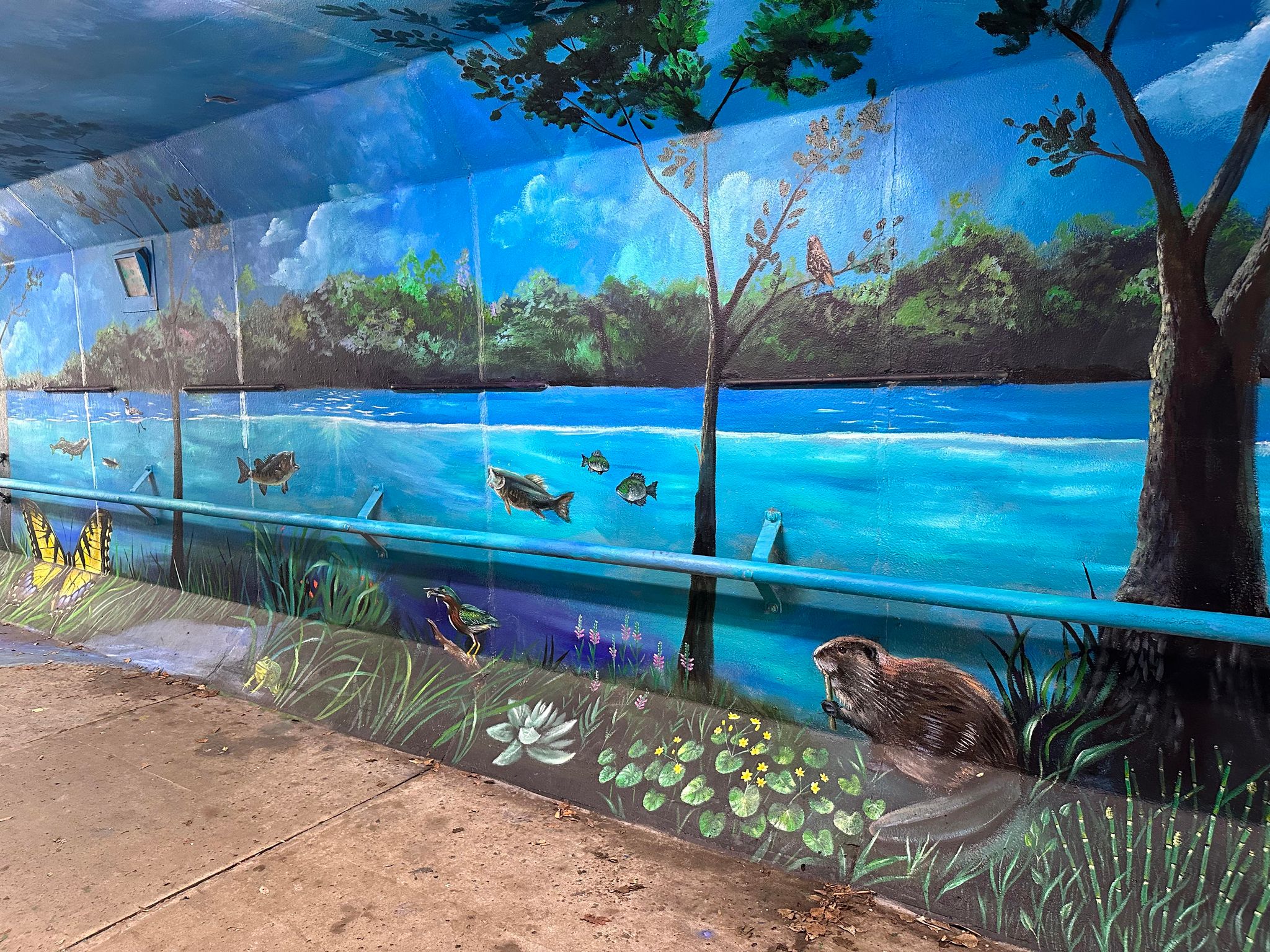 Tunnel Mural Photo 6